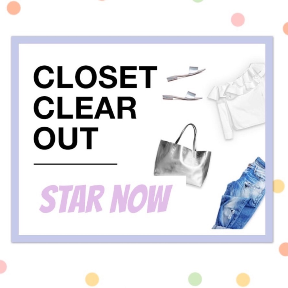 🎊Closet Clear Out is BACK🎊